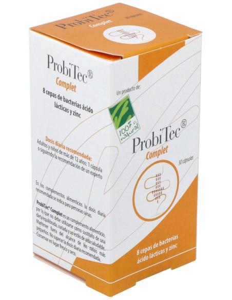 100% Natural Probitec Complet 30 Cápsulas