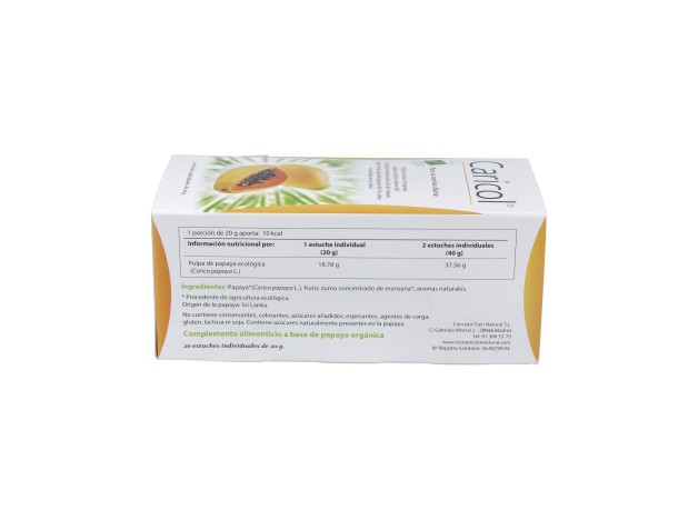 100% Natural Caricol Digestivo 20 Estuches...