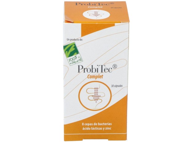 100% Natural Probitec Complet 30 Cápsulas