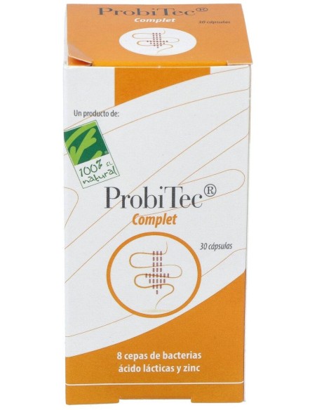 100% Natural Probitec Complet 30 Cápsulas