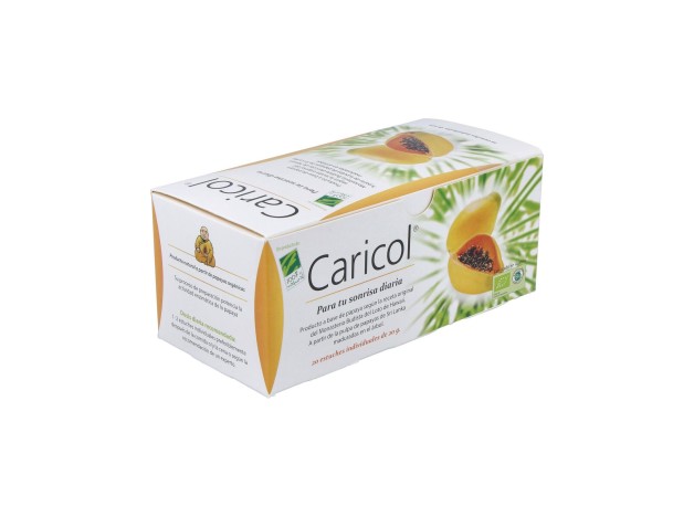 100% Natural Caricol Digestivo 20 Estuches...