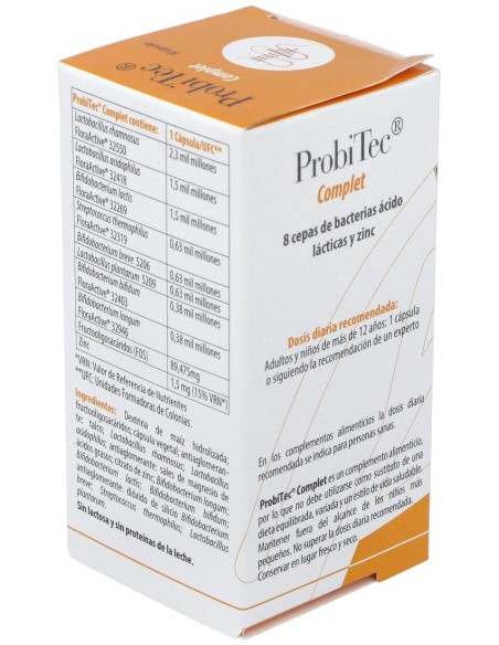 100% Natural Probitec Complet 30 Cápsulas