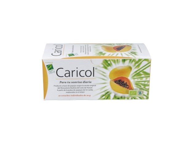 100% Natural Caricol Digestivo 20 Estuches...