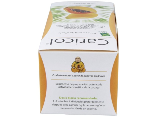 100% Natural Caricol Digestivo 20 Estuches...