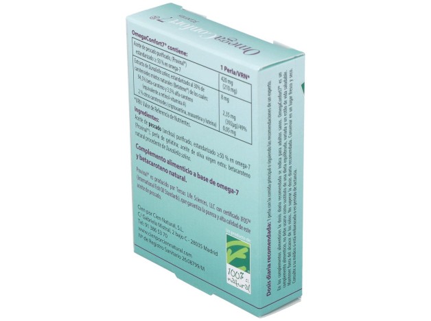 100% Natural Omegaconfort 7 30 Cápsulas