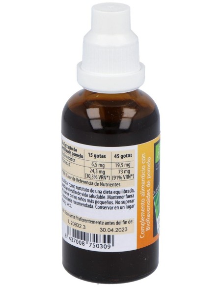 100% Natural Bio Extracto De Semillas De Pomelo Ecológico 50Ml