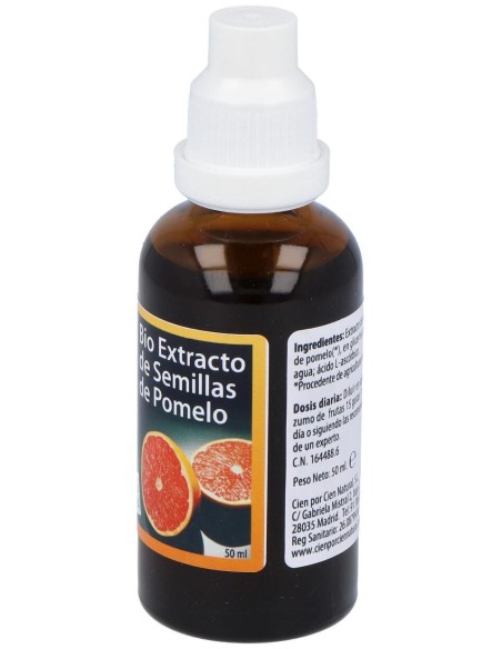 100% Natural Bio Extracto De Semillas De Pomelo Ecológico 50Ml