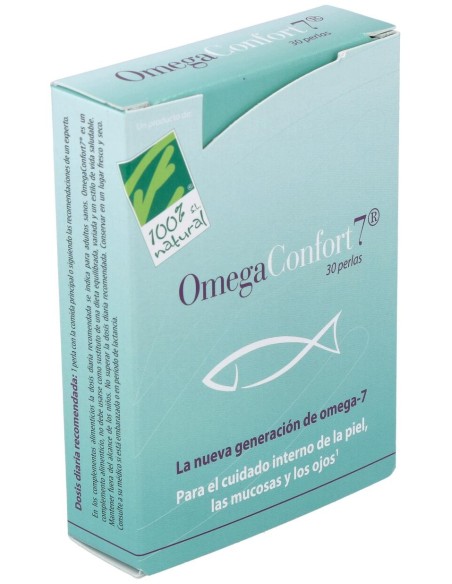 100% Natural Omegaconfort 7 30 Cápsulas