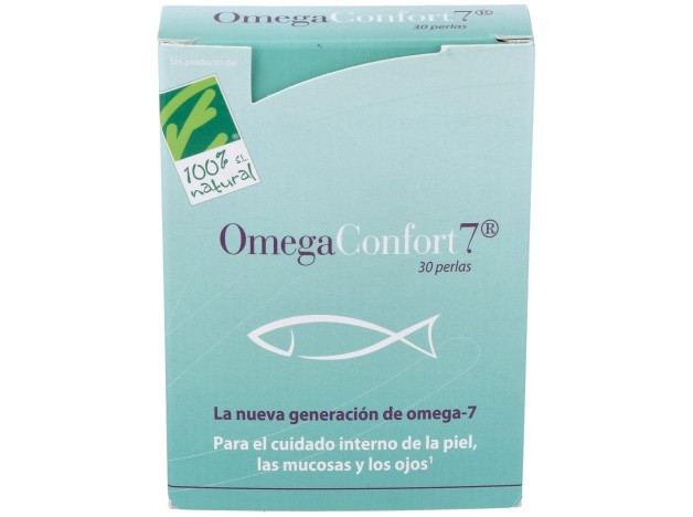 100% Natural Omegaconfort 7 30 Cápsulas