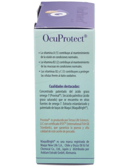 100% Natural Ocuprotect 30 Cápsulas +30 Cápsulas