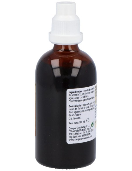 100% Natural Bio Extracto De Semillas De Pomelo Ecológico 100Ml