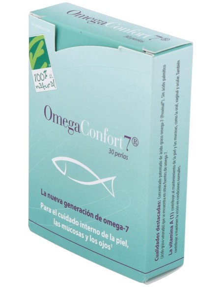 100% Natural Omegaconfort 7 30 Cápsulas