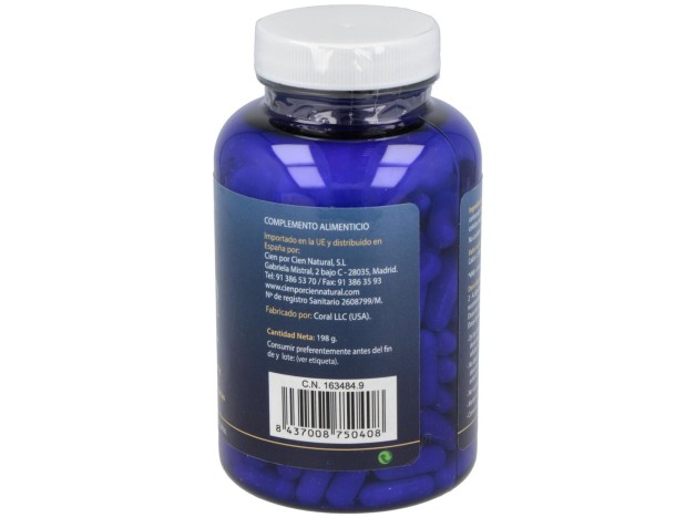 100% Natural Coralnatural 180 Cápsulas