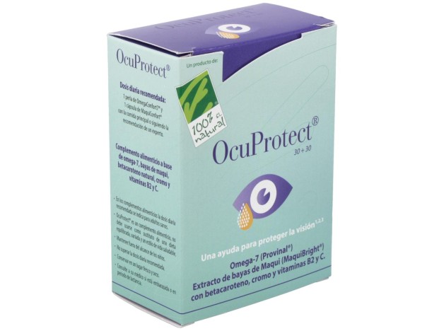 100% Natural Ocuprotect 30 Cápsulas +30 Cápsulas
