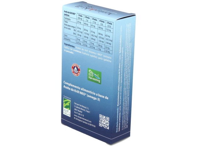100% Natural Aceite De Krill Nko 40 Cápsulas De...
