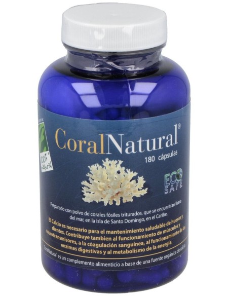 100% Natural Coralnatural 180 Cápsulas