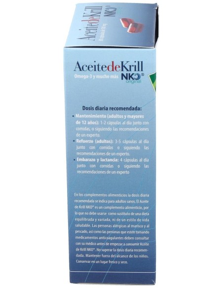 100% Natural Aceite De Krill Nko 80 Perlas De 500Mg
