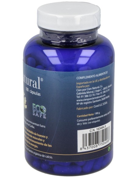100% Natural Coralnatural 180 Cápsulas