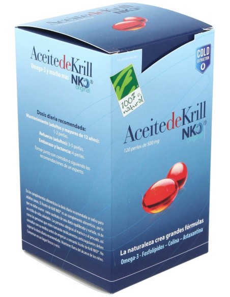 Aceite De Krill Nko 120Perlas