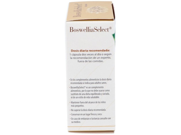 100% Natural Boswellia Select 60Cáps