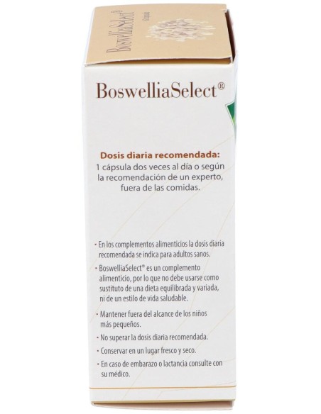 100% Natural Boswellia Select 60Cáps