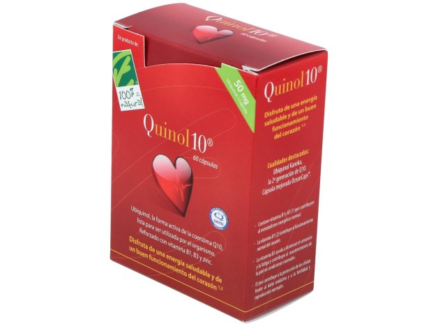100% Natural Quinol10 50Mg 60Caps
