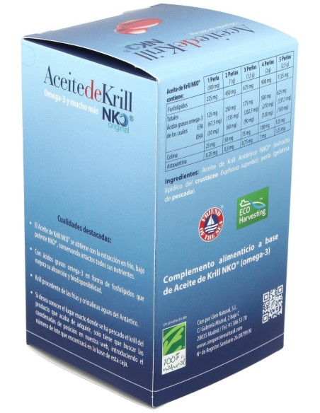 Aceite De Krill Nko 120Perlas