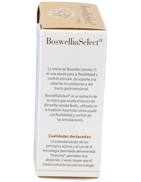 100% Natural Boswellia Select 60Cáps