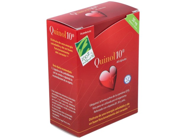 100% Natural Quinol10 50Mg 60Caps