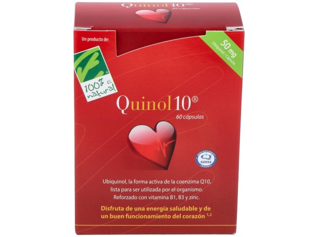 100% Natural Quinol10 50Mg 60Caps