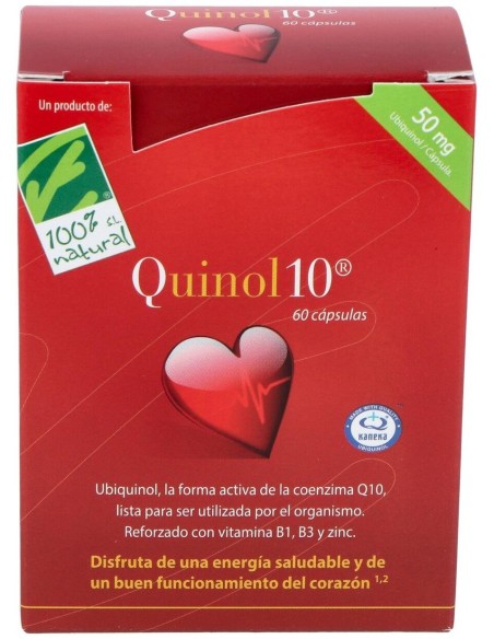 100% Natural Quinol10 50Mg 60Caps