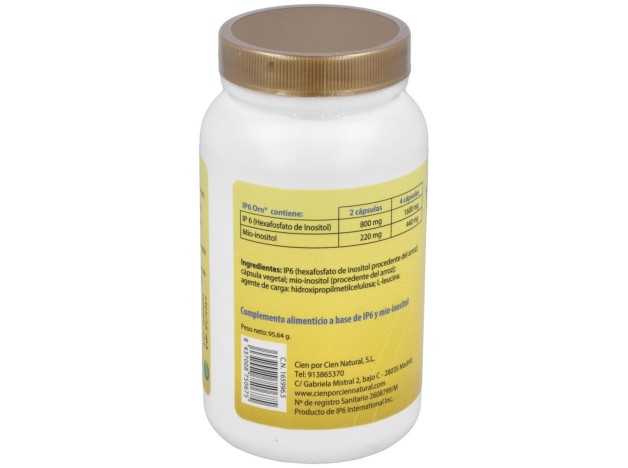 100% Natural Ip6 Oro 120Cáps