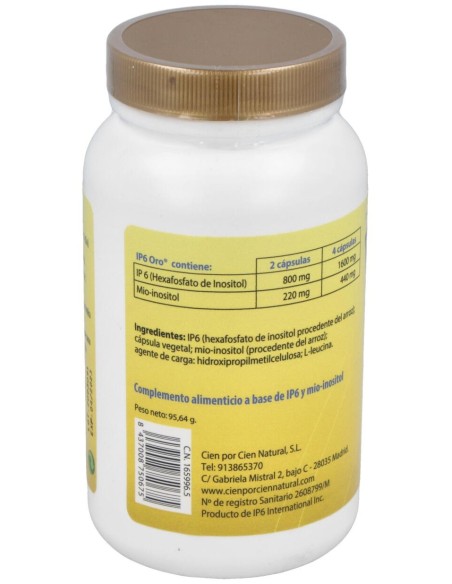 100% Natural Ip6 Oro 120Cáps