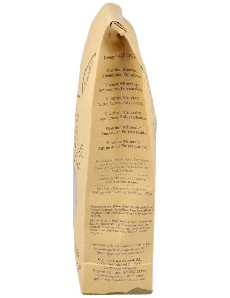 100% Natural Bayas Tibetanas Goji 250G