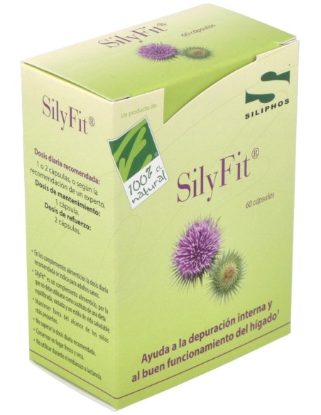 100% Natural Silyfit Digestivo 60Cáps