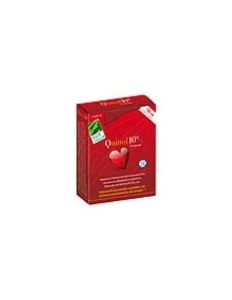 100% Natural Quinol 10 30 Cápsulas De 100Mg De Ubiquinol