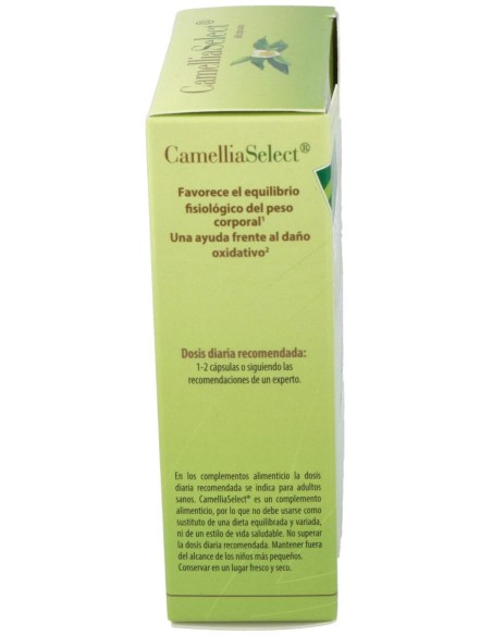 100% Natural Camellia Select Antioxidante 60Cáps