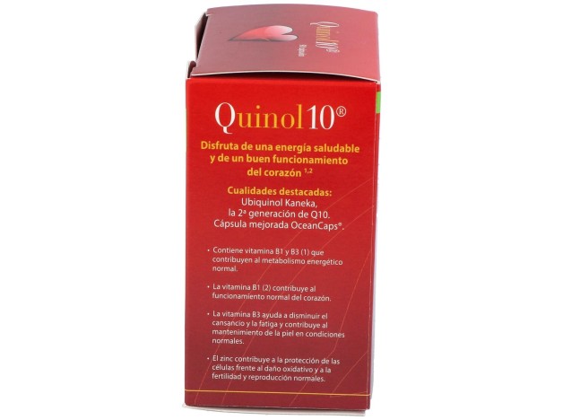 100% Natural Quinol 10 90Cápsulas De 50Mg De...