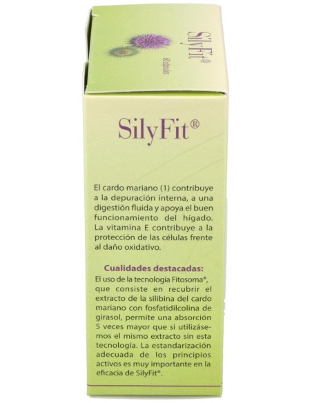 100% Natural Silyfit Digestivo 60Cáps