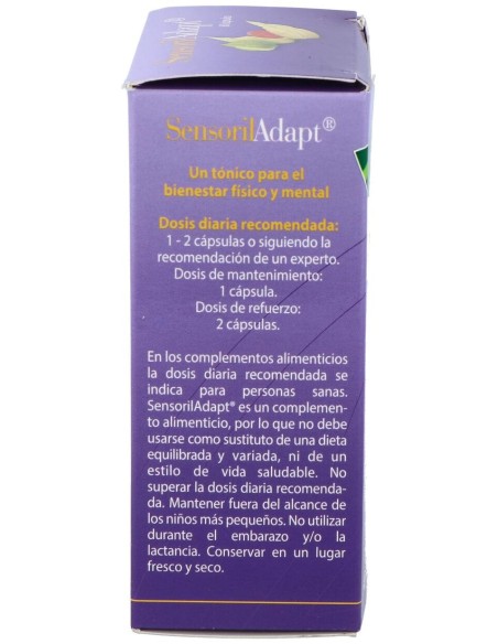 100% Natural Sensoril Adapt Tónico 60 Perlas