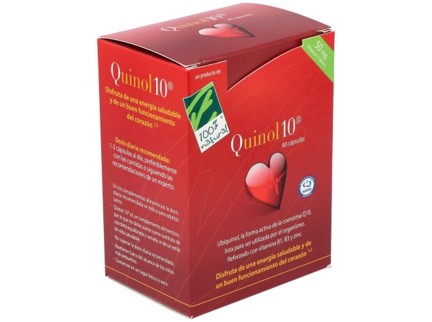 100% Natural Quinol 10 90Cápsulas De 50Mg De...