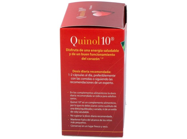 100% Natural Quinol 10 90Cápsulas De 50Mg De...