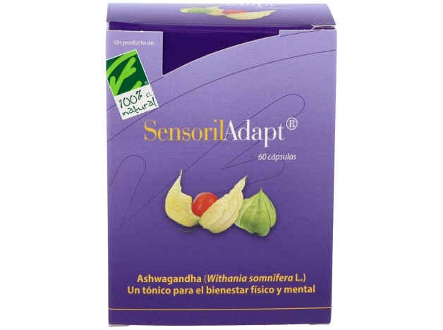 100% Natural Sensoril Adapt Tónico 60 Perlas