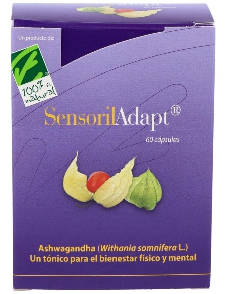 100% Natural Sensoril Adapt Tónico 60 Perlas