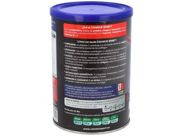 Colnatur Sport Colágeno Natural Sabor Neutro,...