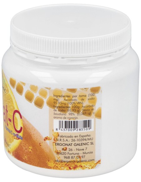 Ergonat Galenic Ascorbat C Vitamina C 200G