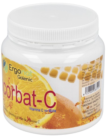 Ergonat Galenic Ascorbat C Vitamina C 200G