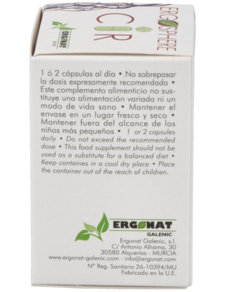 Ergonat Galenic Cir Ergosphere 40Caps