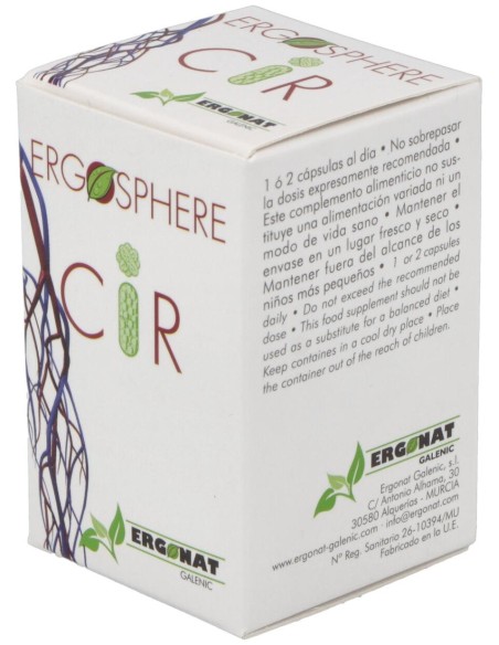 Ergonat Galenic Cir Ergosphere 40Caps