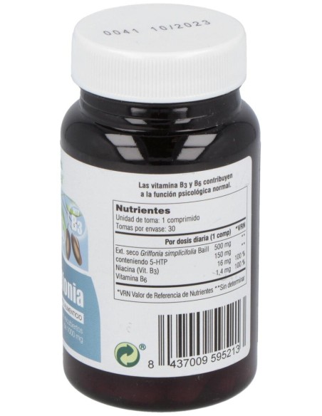 Mgdose Griffonia B3 Y B6 30 Comprimidos
